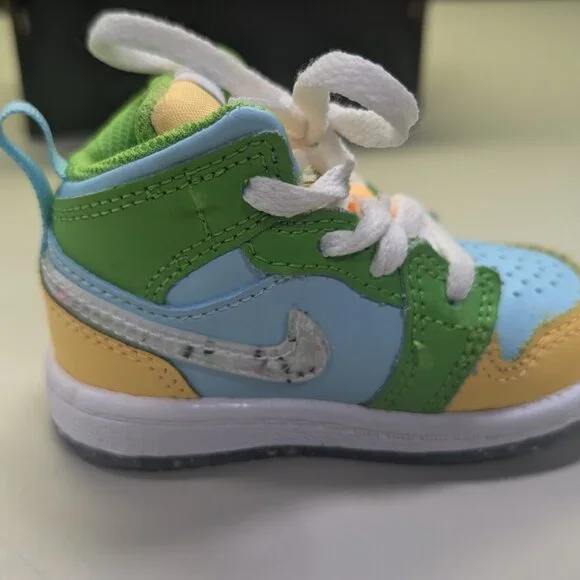 Jordan 1 MID SE (TD) 4C Shoes